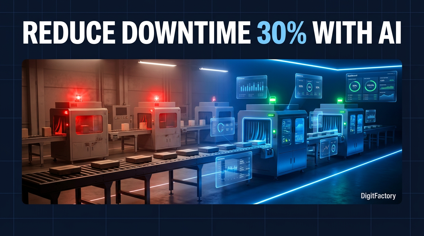 Stillstandzeiten in der Fertigung mit KI reduzieren